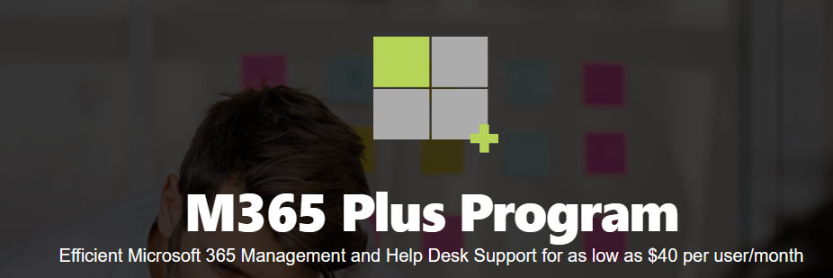 M365 Plus Program Header M365 Plus Program Header