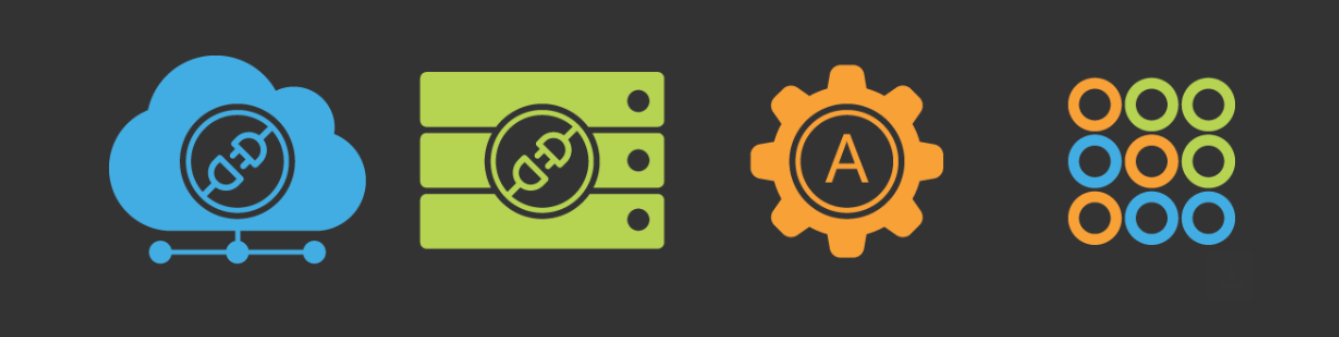 Graphic of different icons